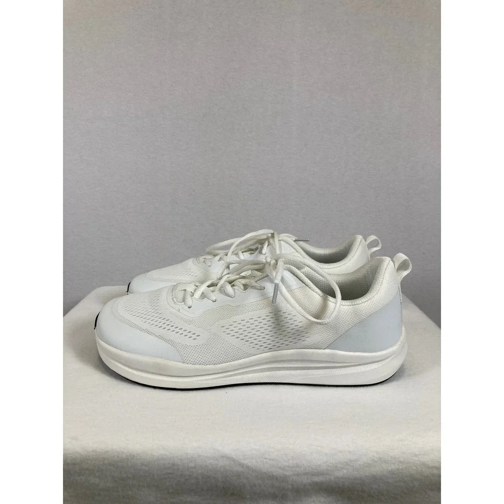 Minimalist Women EUR 46 White Mesh Breathable Athletic‎ Walking Sneakers